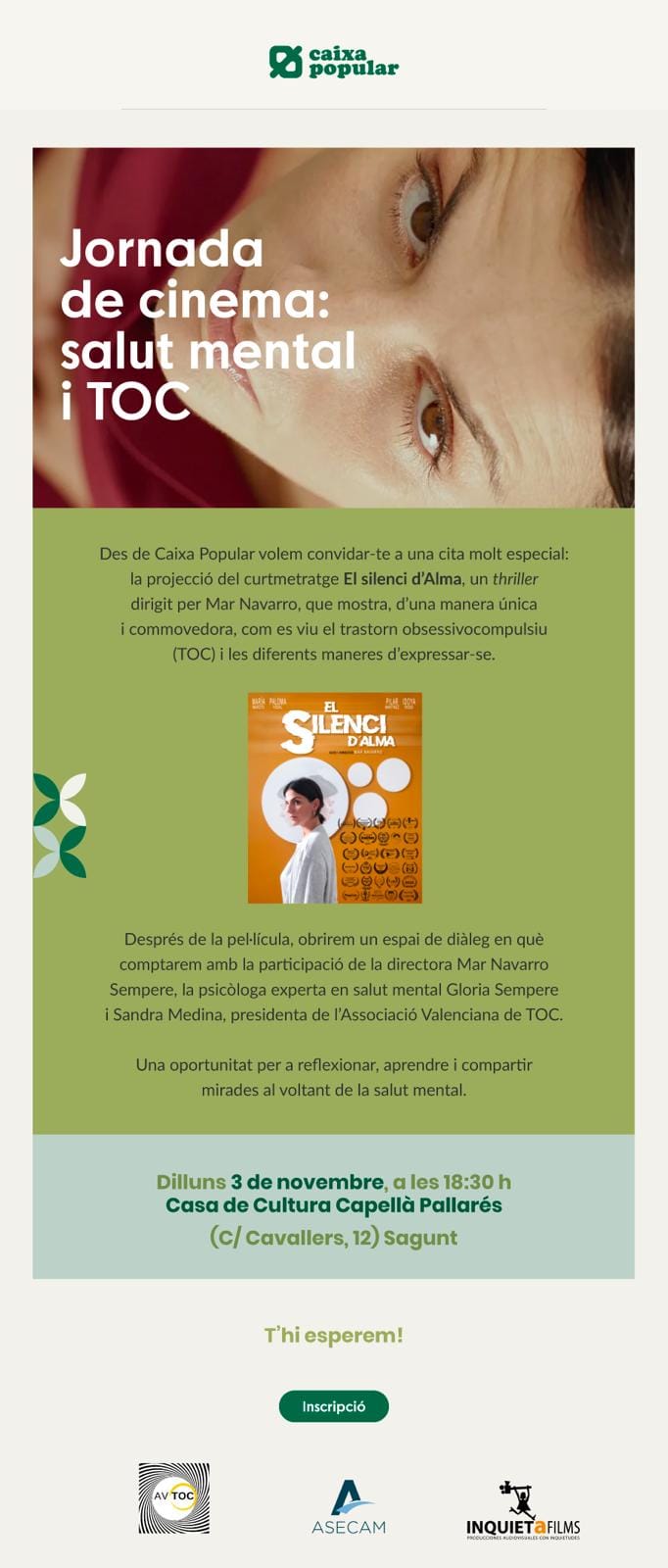 Jornadas de cine y TOC